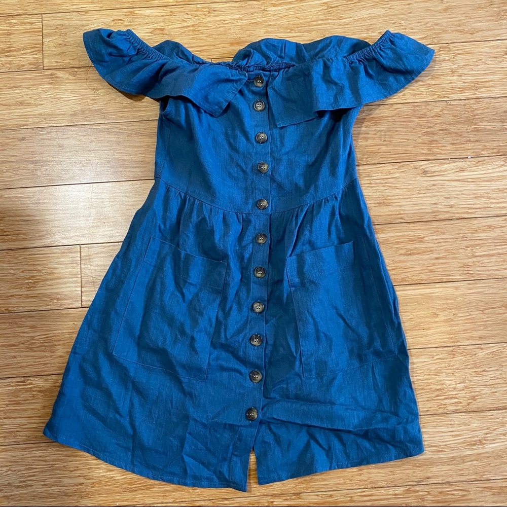 Vestique Blue Dress